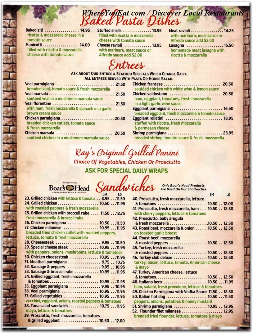 Our Foods